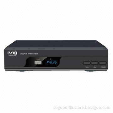 512M Bit DVB-T with 576/720i/p, 1080i Resolution, Supports Auto/NTSC/PAL